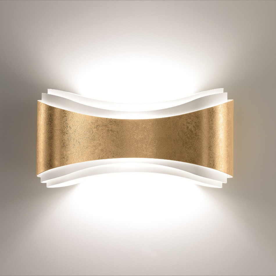 Ionica Wall Lamp - Gold leaf