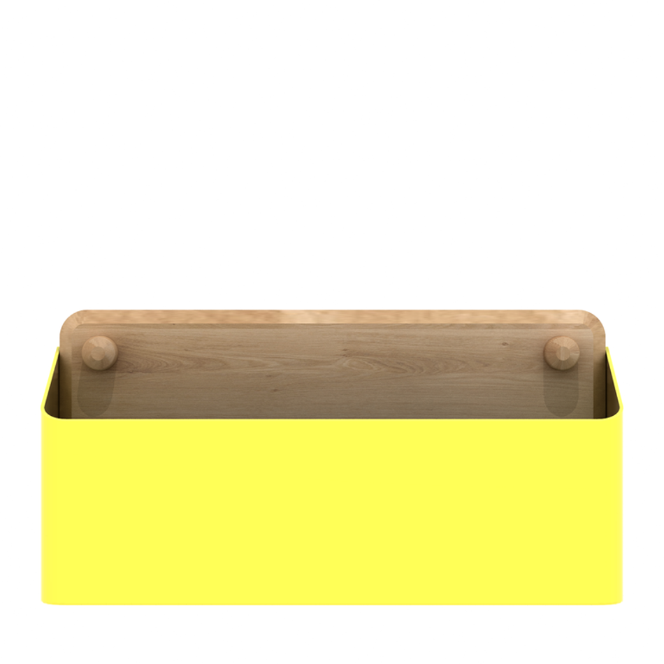 Pin Box Large Yellow