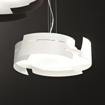 Vulture Suspension Lamp - White 47cm