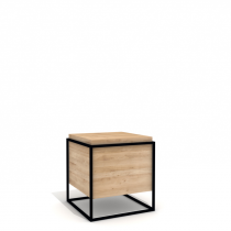 Monolit Side Table Large Black