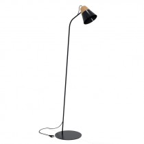 Cone Floor Lamp - Black