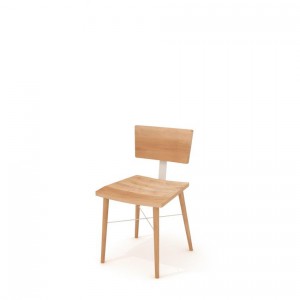 Dowel Chair White