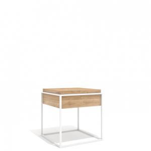 Monolit Side Table Small White