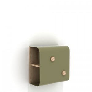 Shell Wall Unit Small Khaki