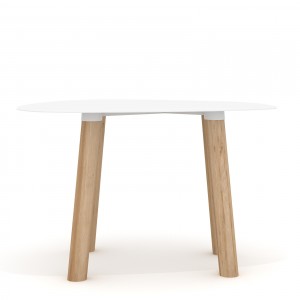 Turtle Table 45 White