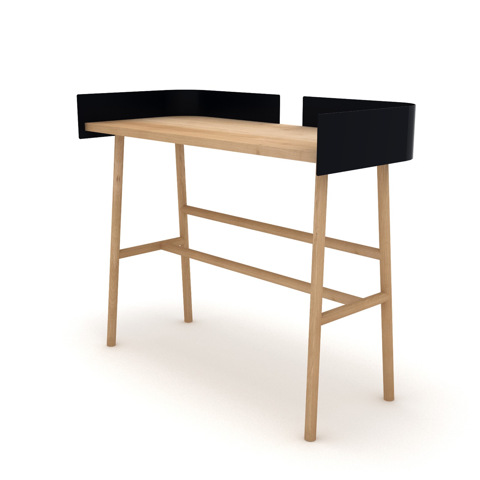 B Desk Black