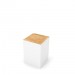 Block Stool White