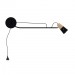 Cone Wall Lamp - Black