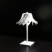 Lampada Lumetto Panama - 20cm, Bianco